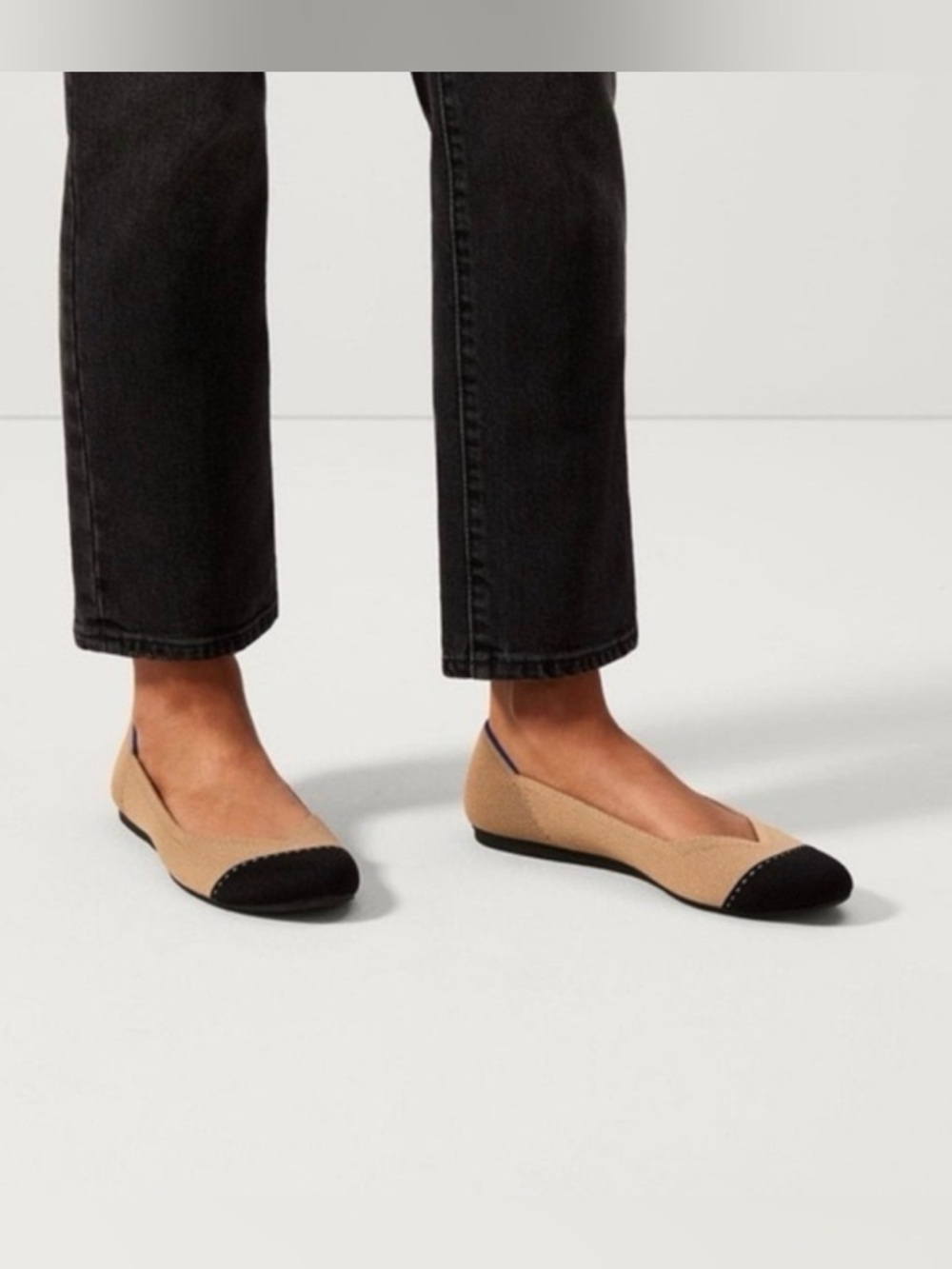 Rothy’s - The Flat - Camel Captoe - Size 10.5